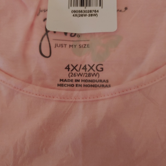 ๐SOLD!๐JMS Cotton Shirttail Light Pink Tank Top - Picture 2 of 4